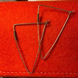 Awesome artisan crafted oxidized silver earrings